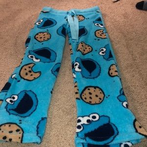 EUC Cookie Monster PJ Pants